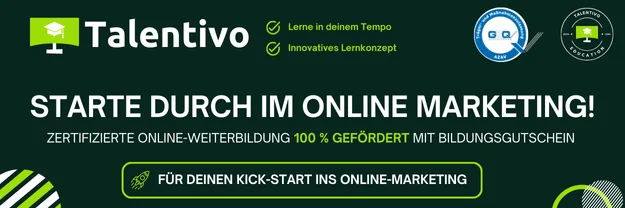 Geförderte Online Marketing Weiterbildung